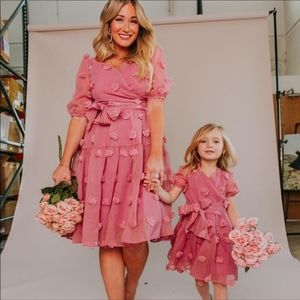 Ivy City First Kiss Pom Pom Dress